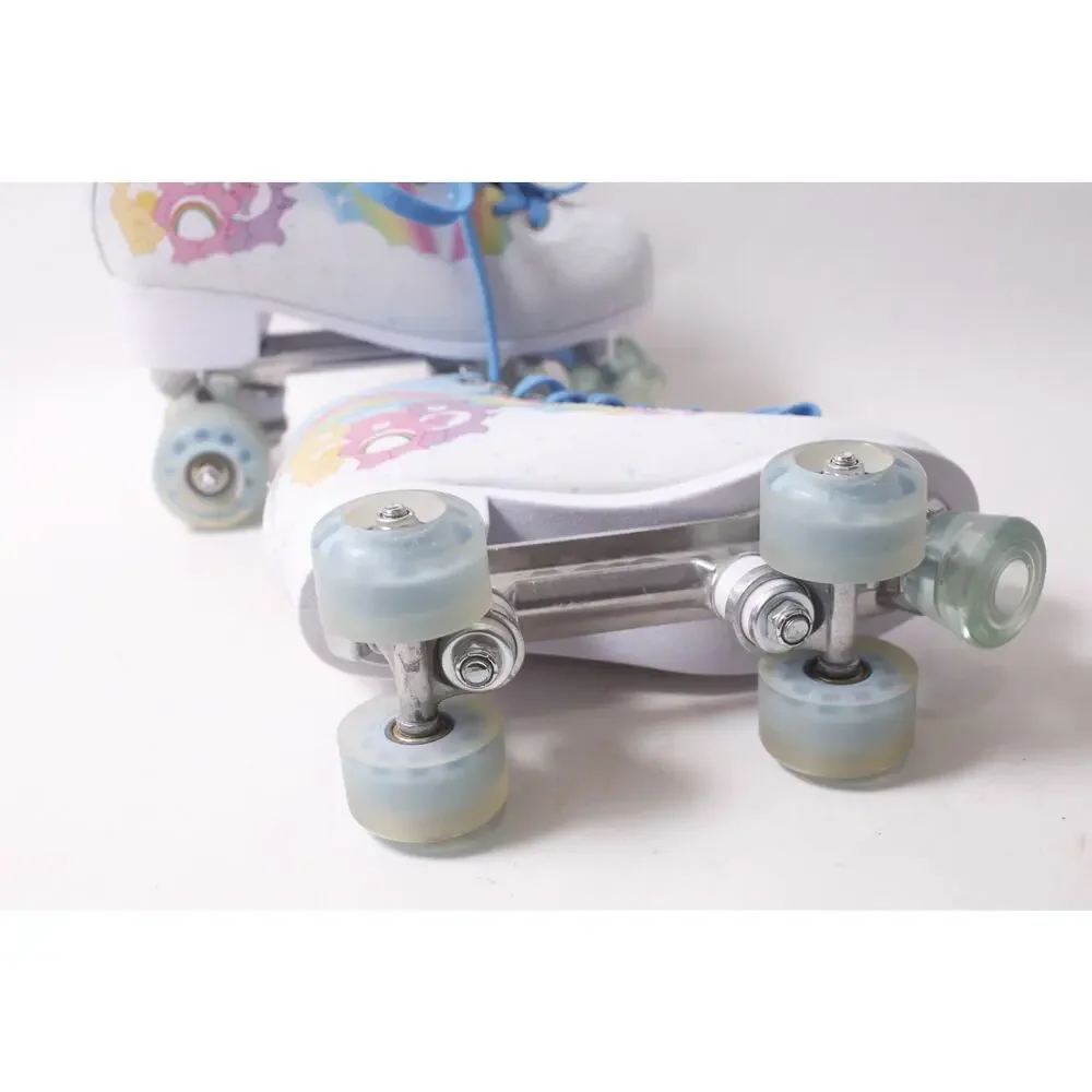 Care Bear Roller Skates Women's Size 8 Rainbow and Cloud Design ~ 260302-WH 1021 - Picture 4 of 4
